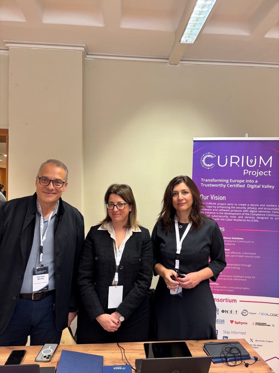 CURIUM at ISACA Athens Chapter Conference 2025